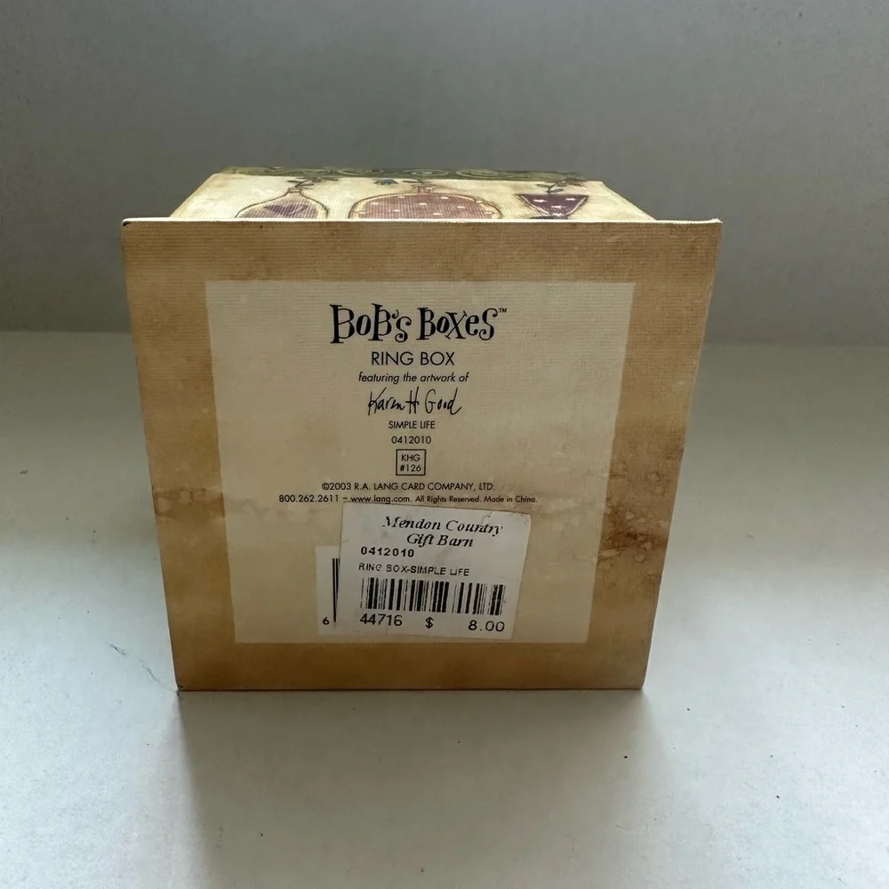Vintage Bob’s Boxes - Ring Box - Picture 4 of 5